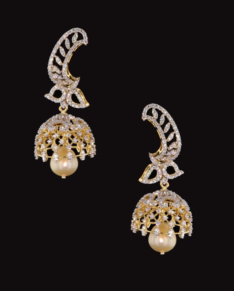 Buy Gold Plated Kundan Chandbali Heavy Earrings for Women Online at  Silvermerc | SBE10MR_491 – Silvermerc Designs